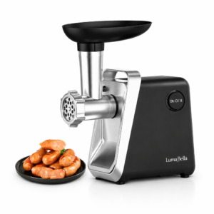 مفرمة لحم كهربائية Lumabella – أداء قوي وتصميم أنيق